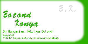 botond konya business card